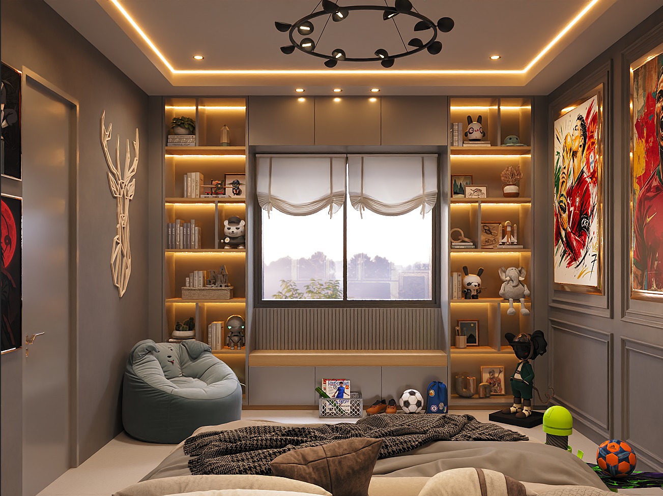 Kids Bedroom 01 — Umbratha Dezign interior