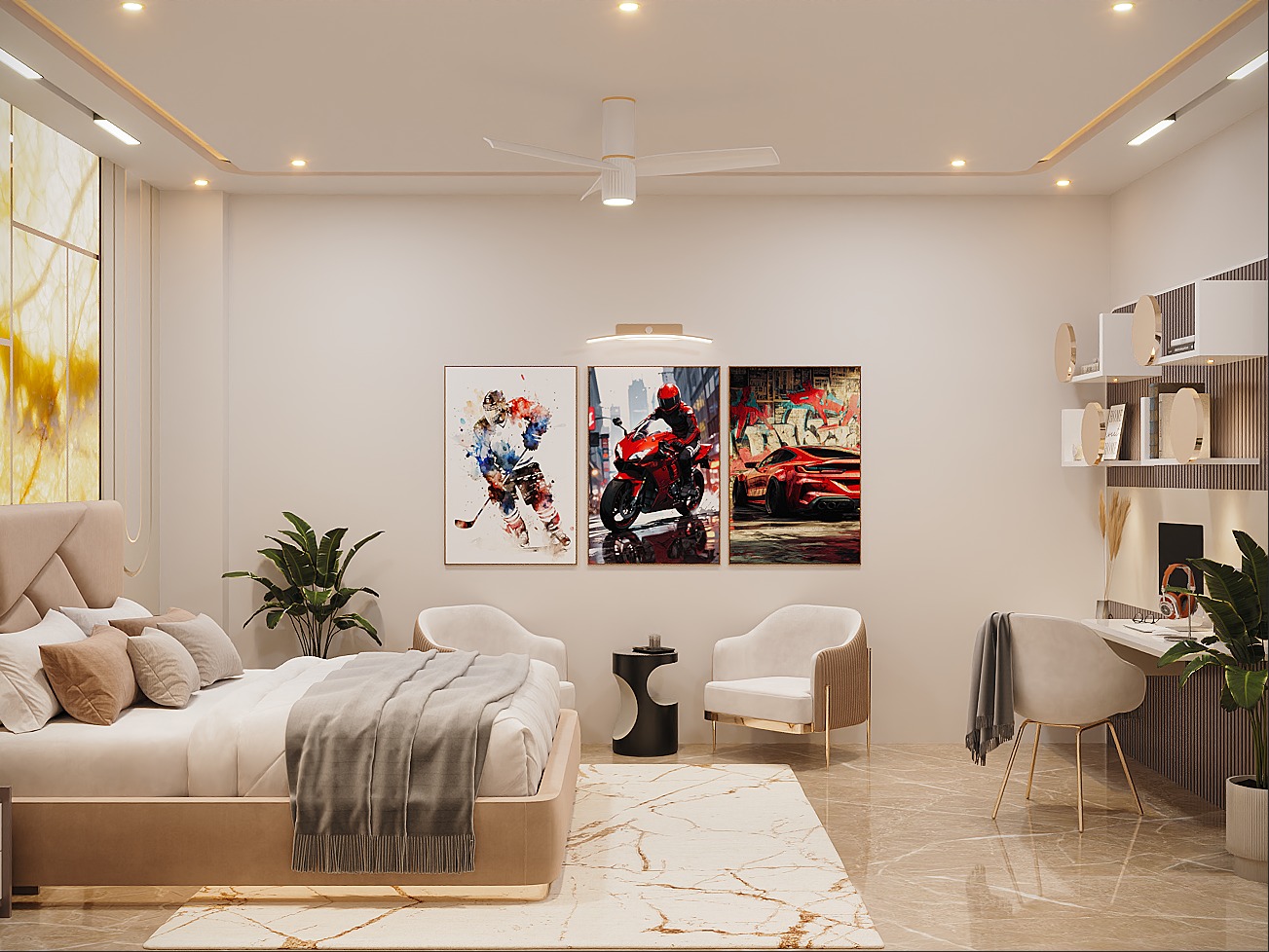 Kids Bedroom 02 — Umbratha Dezign interior
