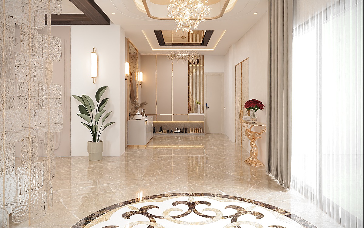 Living, Kitchen, Dining & Foyer — Umbratha Dezign interior