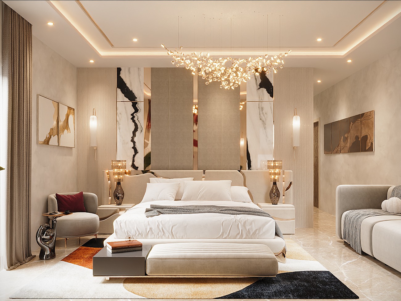 Master Bedroom — Umbratha Dezign interior