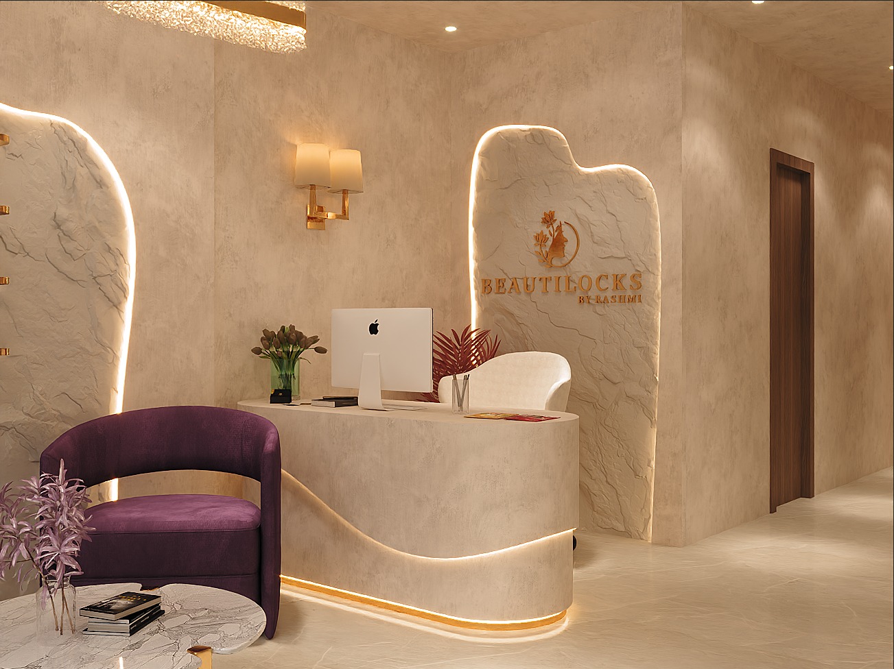 Salon & Spa — Umbratha Dezign interior
