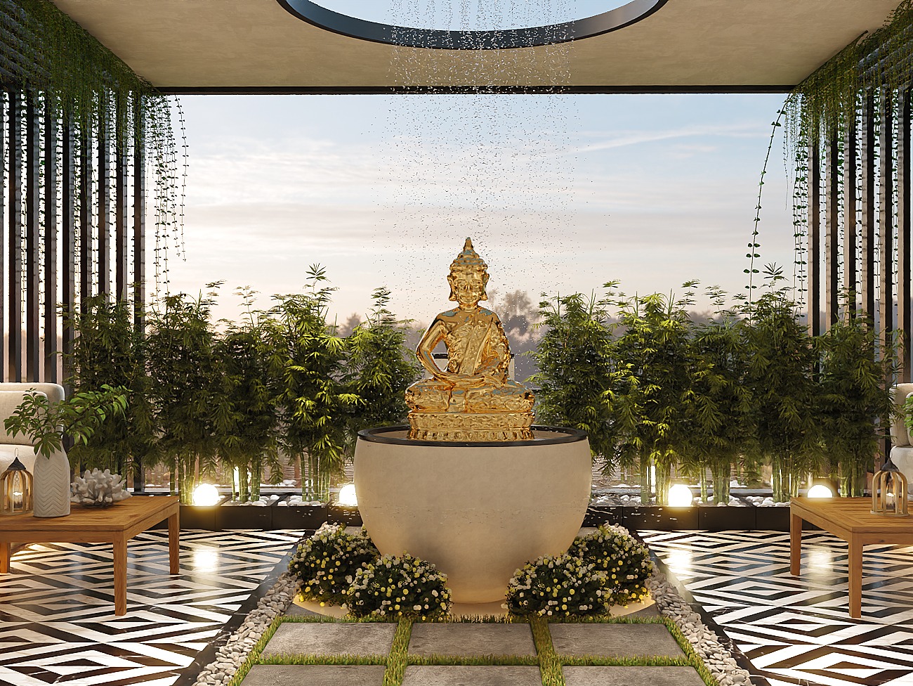 Terrace Garden — Umbratha Dezign interior