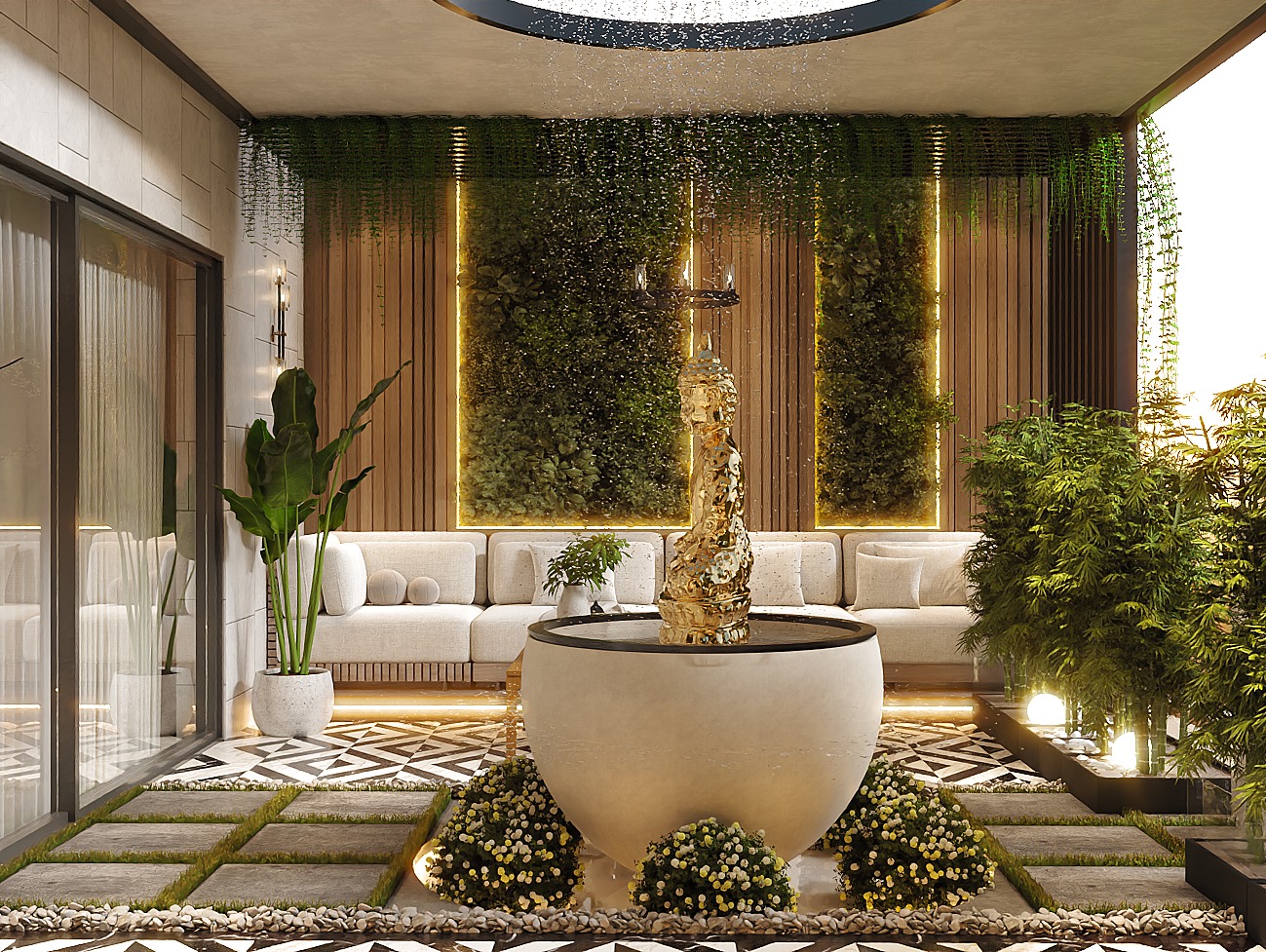 Terrace Garden — Umbratha Dezign interior